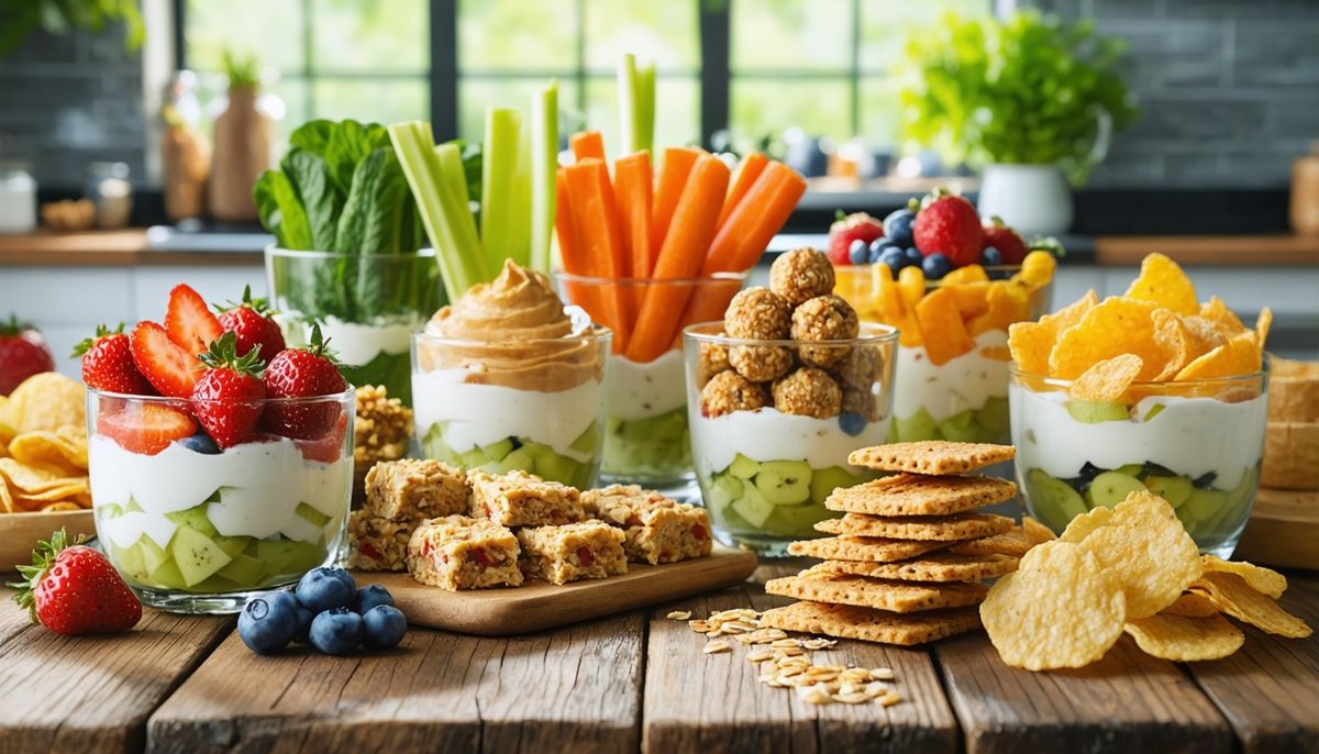 Evde Sağlıklı Atıştırmalıklar: Pratik ve Besleyici Tarifler