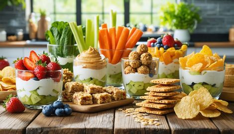 Evde Sağlıklı Atıştırmalıklar: Pratik ve Besleyici Tarifler