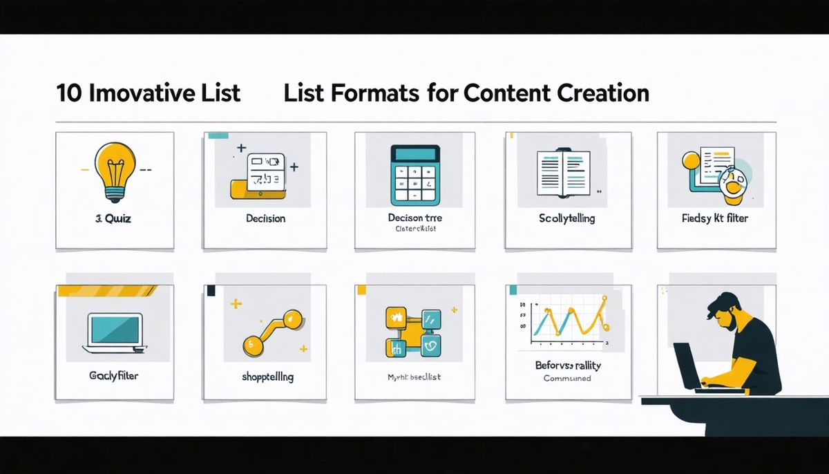 İçerik Üretimi İçin 10 Yenilikçi Liste Formatı ve Şablon